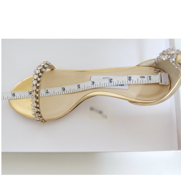 New JIMMY CHOO Shiloh60 Embellished Leather Sandal - Picture 16 of 16